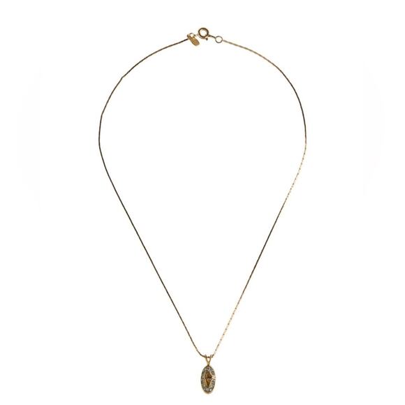 Givenchy Crystal G Pendant Necklace - Picture 8 of 8